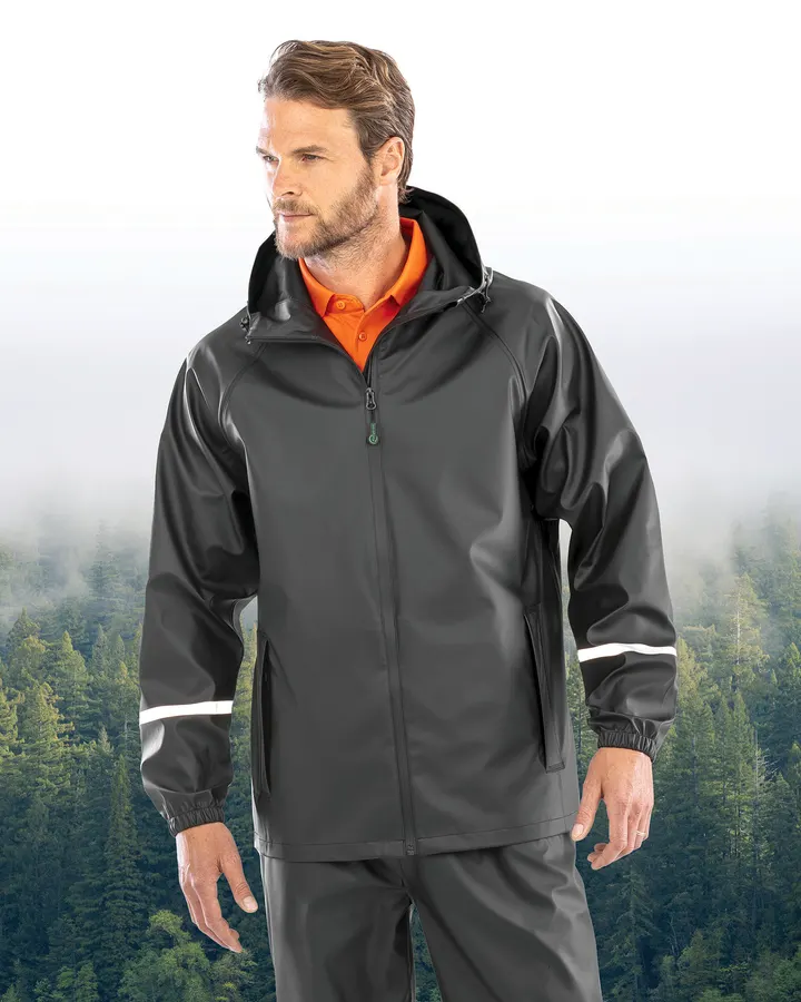 Veste imperméable Prism PU avec bandes réfléchissantes 6