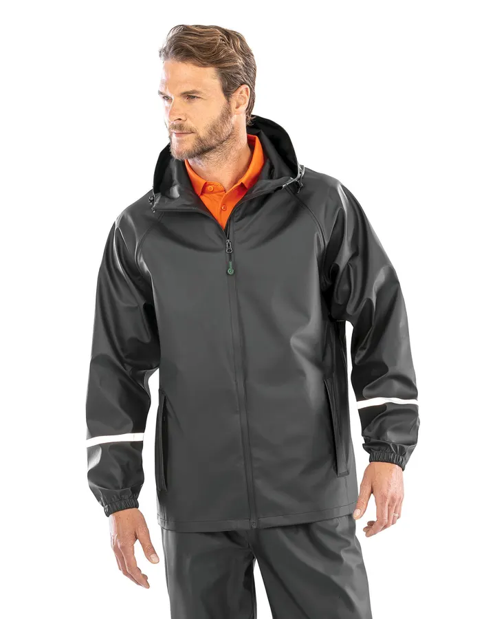 Veste imperméable Prism PU avec bandes réfléchissantes 7