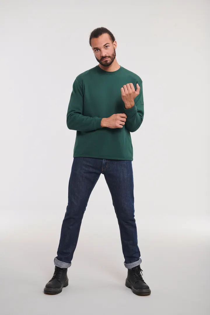 Sweat-shirt Heavy Duty col rond 2