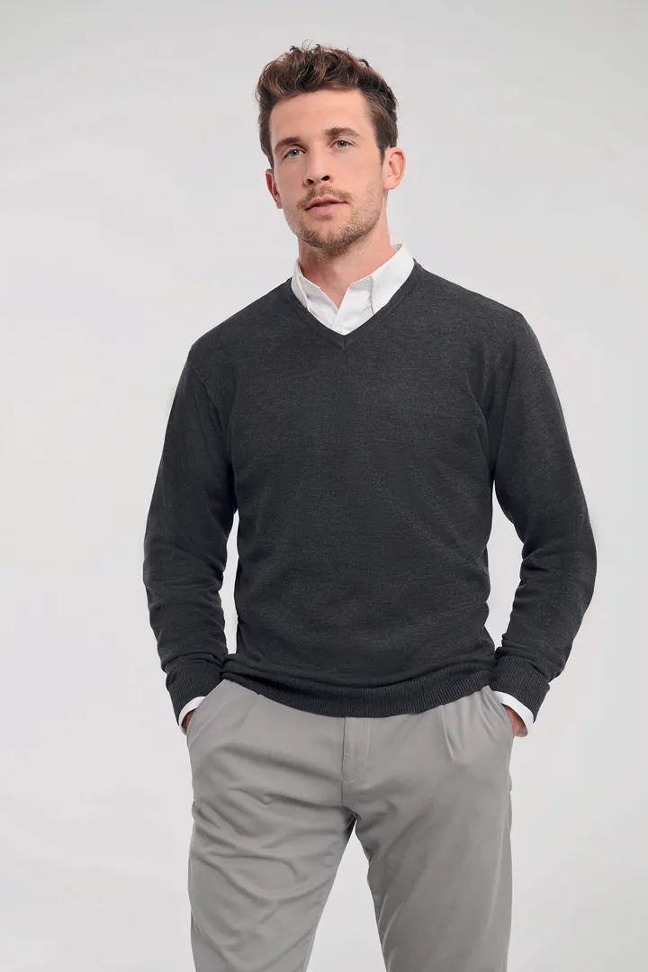 V-neck Knitted Pullover 1