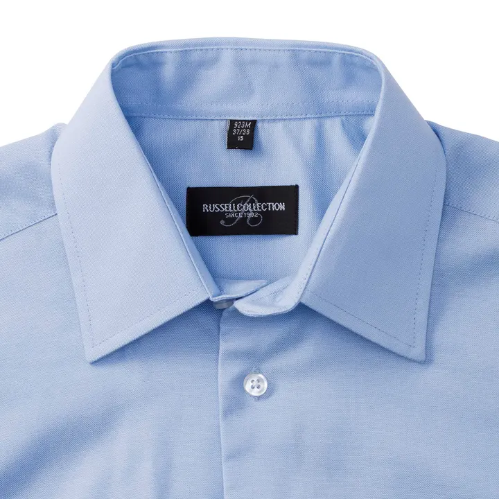 Tailliertes Oxford Hemd -⁠ Kurzarm 3