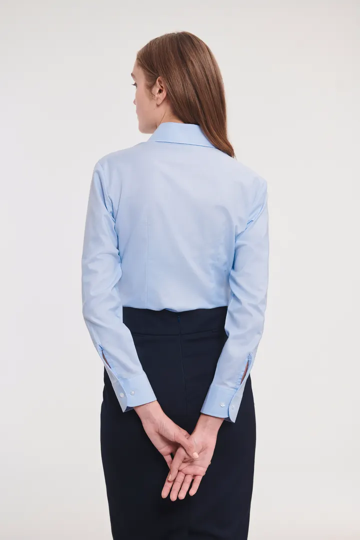 Ladies' Long Sleeve Easy Care Oxford Shirt 1