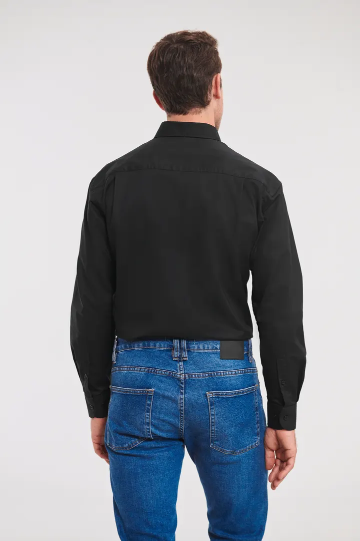 Men's Long Sleeve Easy Care Oxford Shirt