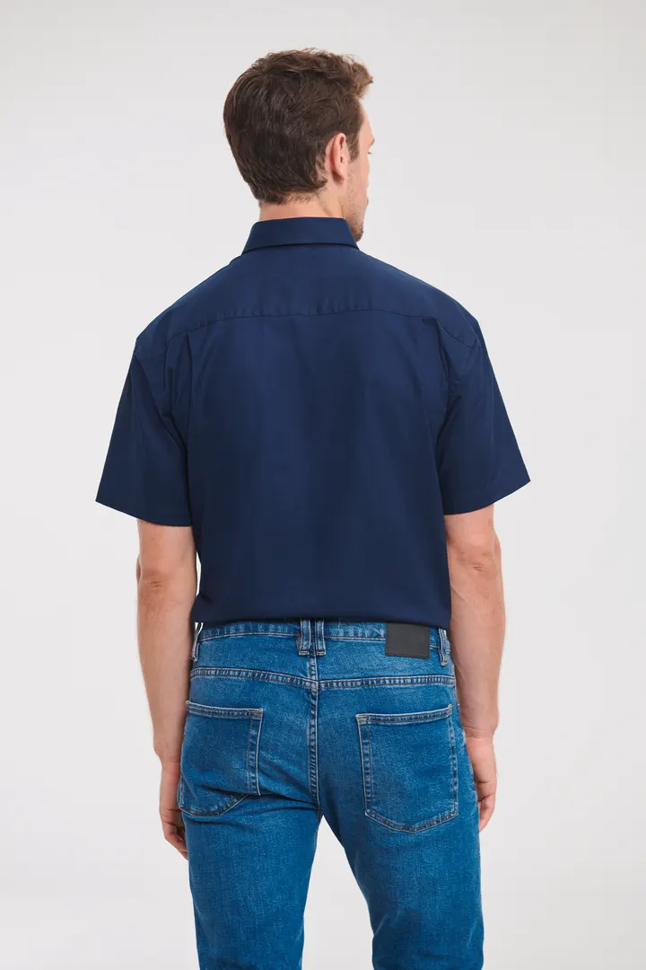 Men's Short Sleeve Easy Care Oxford Shirt