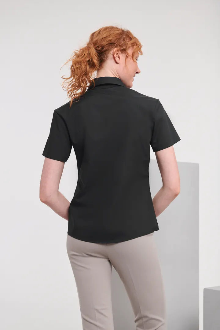 Ladies' Ss Polycotton Popelinehemd