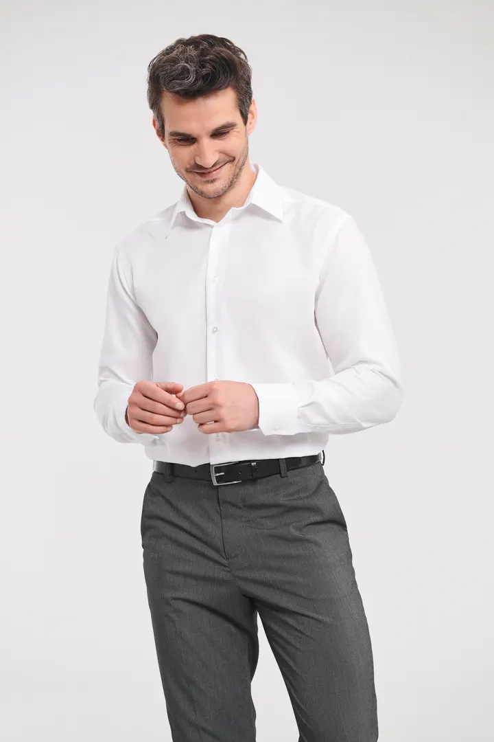 Men's Long Sleeve Tailored Ultimate Non-Iron Shirt 2