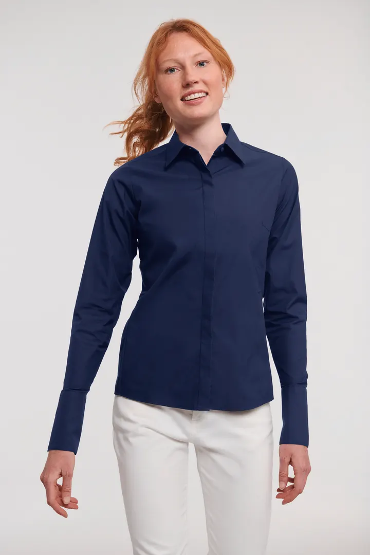Chemise femme manches longues Ultimate stretch 2