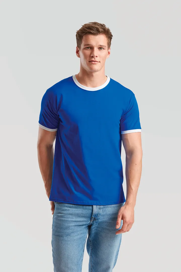 T-shirt Ringer Valueweight 3
