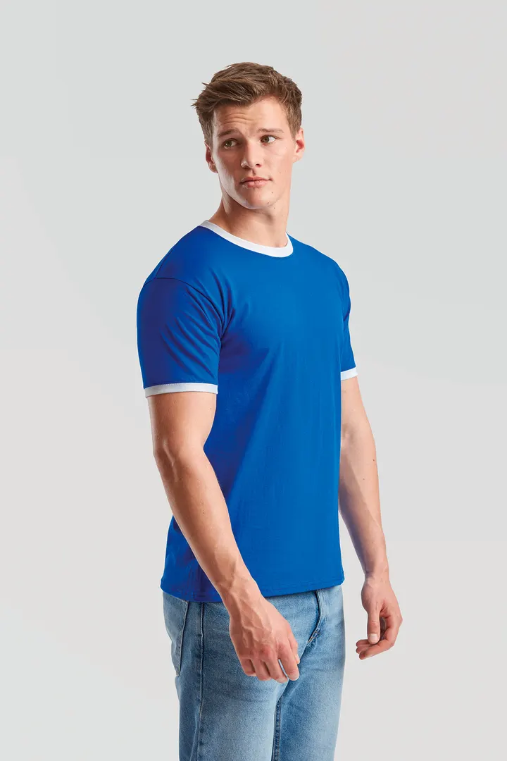 T-shirt Ringer Valueweight 4