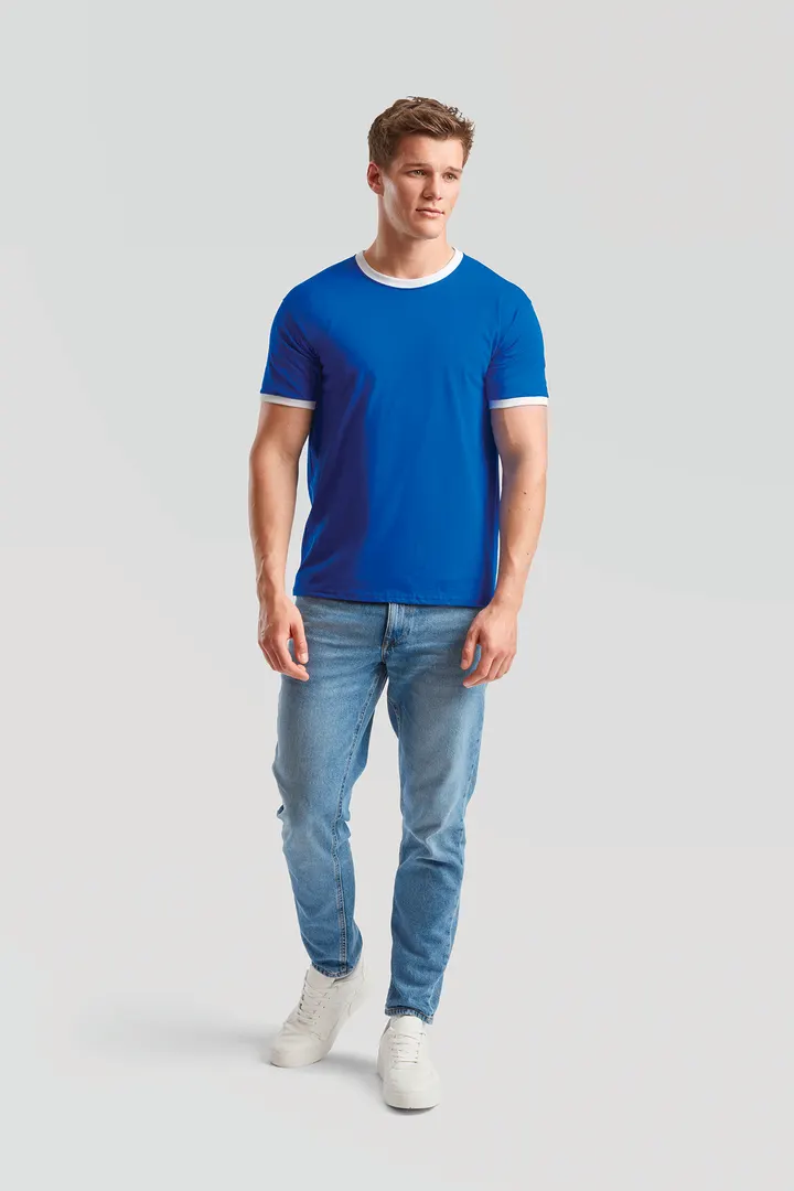 T-shirt Ringer Valueweight 1