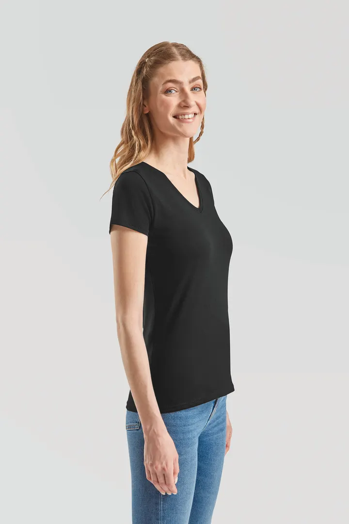 Lady-fit Valueweight V-Neck T (61-398-0) 4