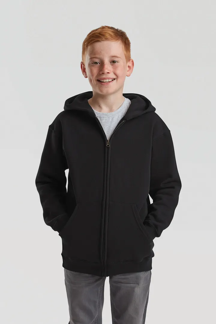 Kids Classic Hooded Sweat Jacket (62-045-0) 3