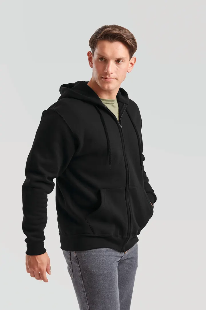 Sweat-shirt homme zippé capuche Classic (62-062-0) 4