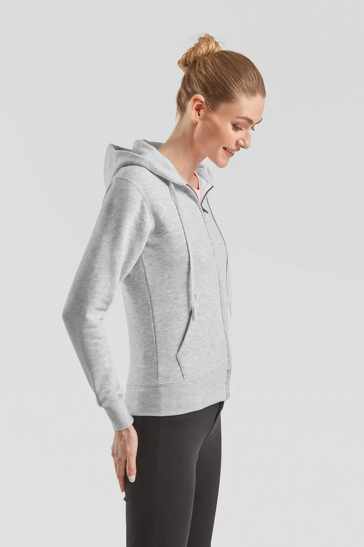 Lady-fit Premium Hooded Sweat Jacket (62-118-0) 4