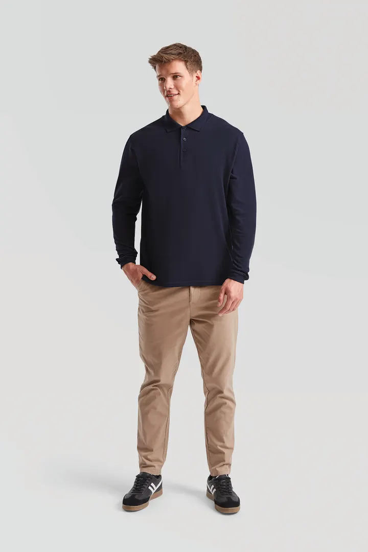 Premium Long Sleeve Polo (63-310-0) 1