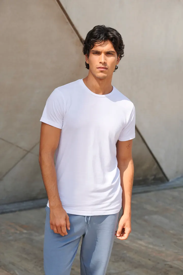 Men's Feel Good Stretch Crew Neck T-Shirt 1