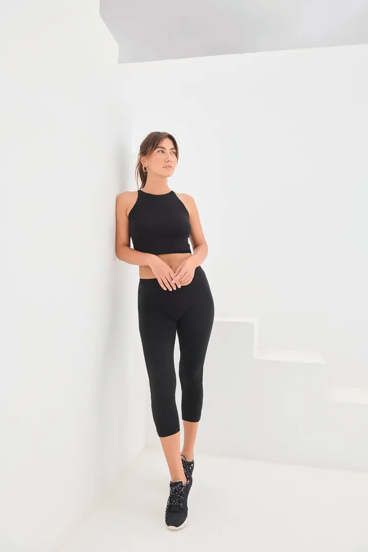Women's 3/4 Length Leggings 1