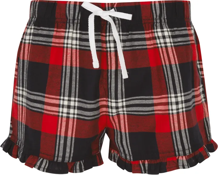 Short femme à motif tartan 2