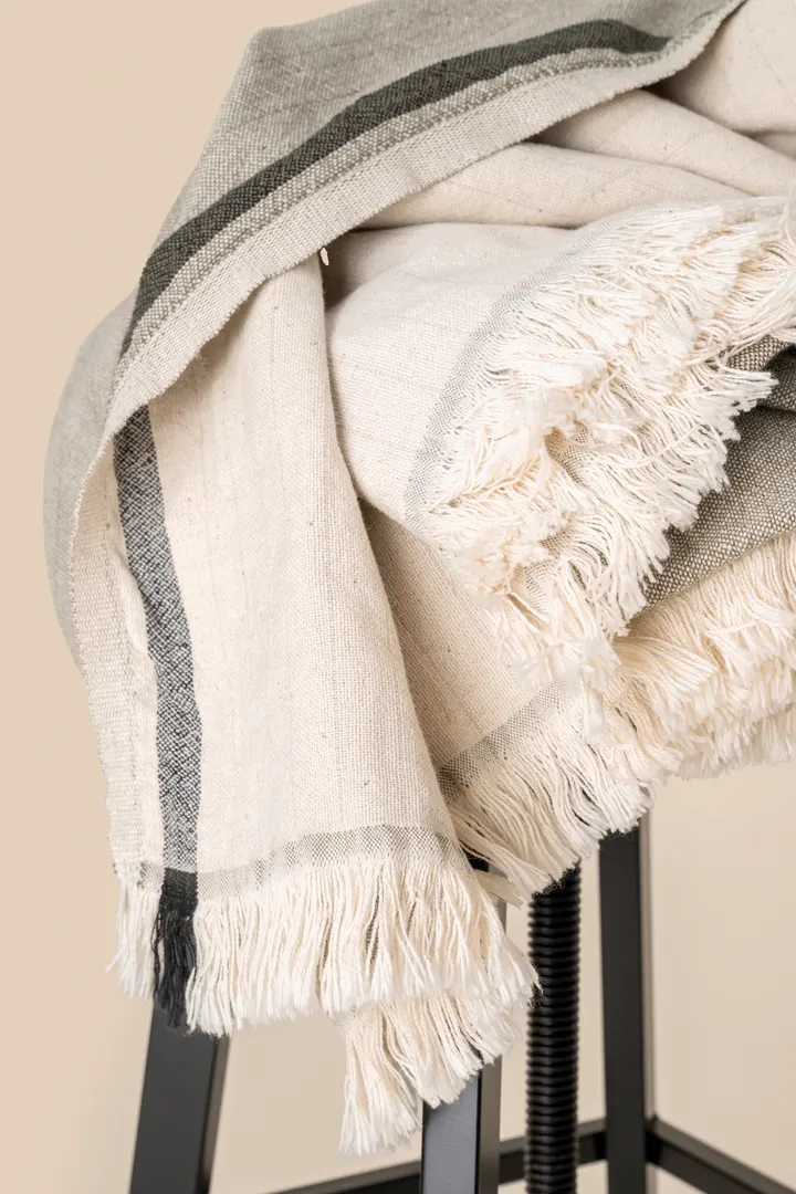 Fouta à rayures 2