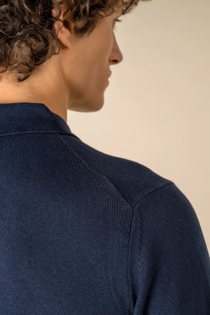 Umweltfreundliches Herren-Polohemd aus Strick 5
