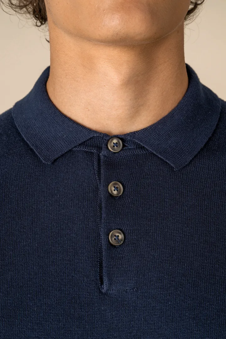 Umweltfreundliches Herren-Polohemd aus Strick 6