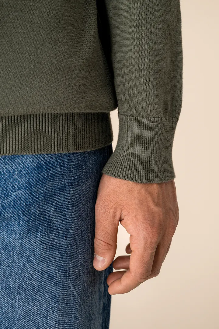 Umweltfreundliches Polohemd mit langen Ärmeln für Herren 7