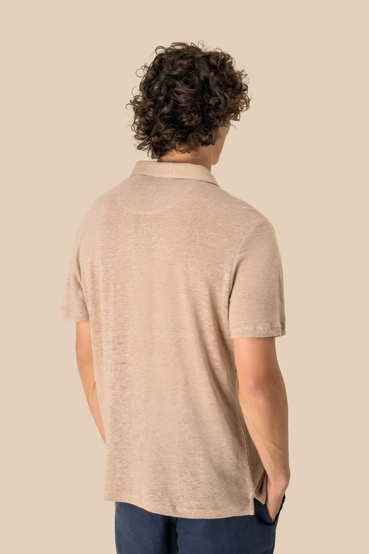 Herren-Polohemd aus Leinen 5