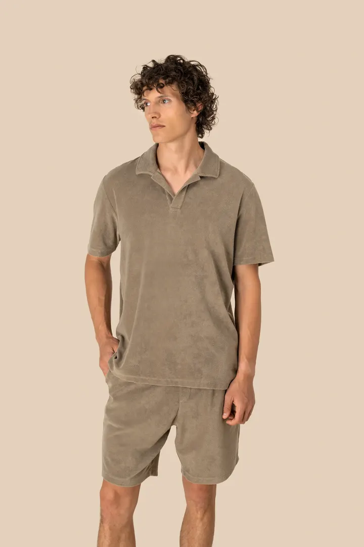 Short écoresponsable en éponge homme 7