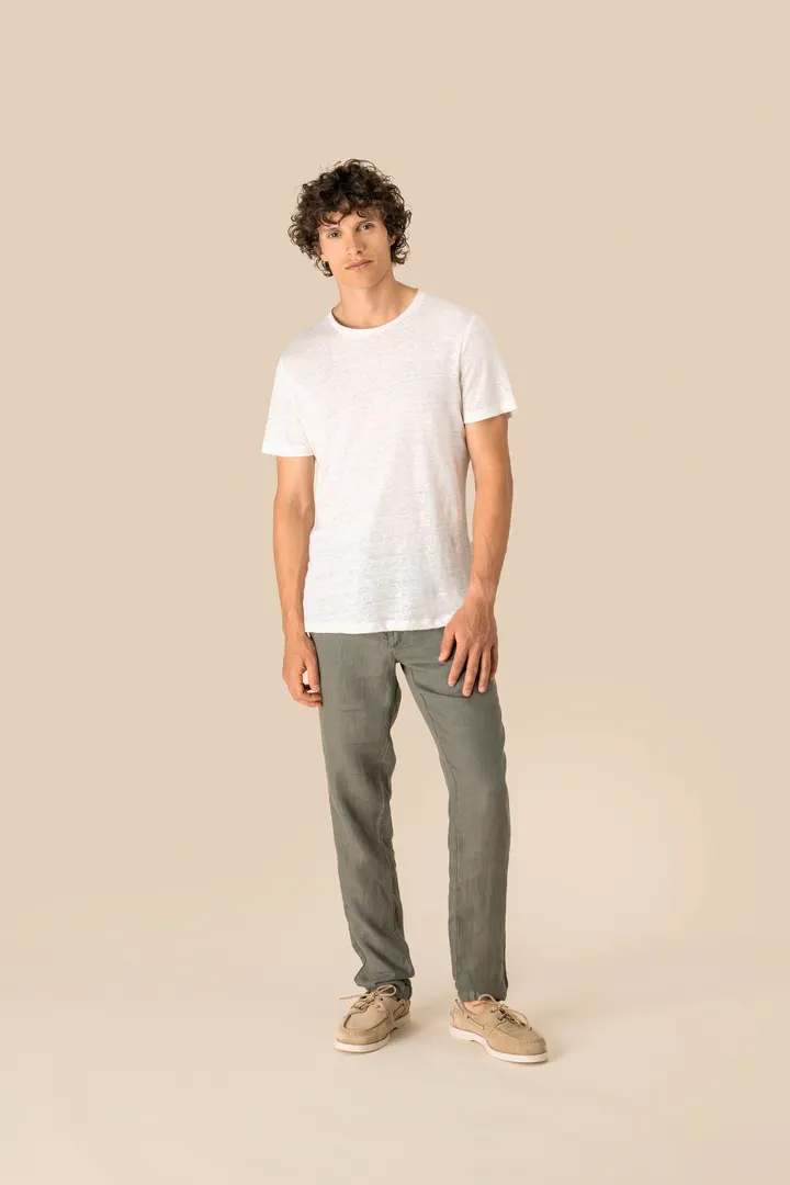 T-shirt en lin homme