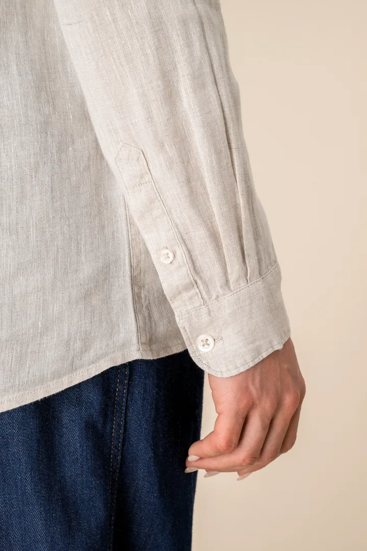 Leinen-Bluse für Damen 4