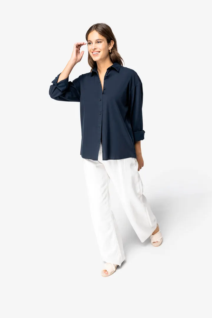 Chemise écoresponsable en lyocell femme 2