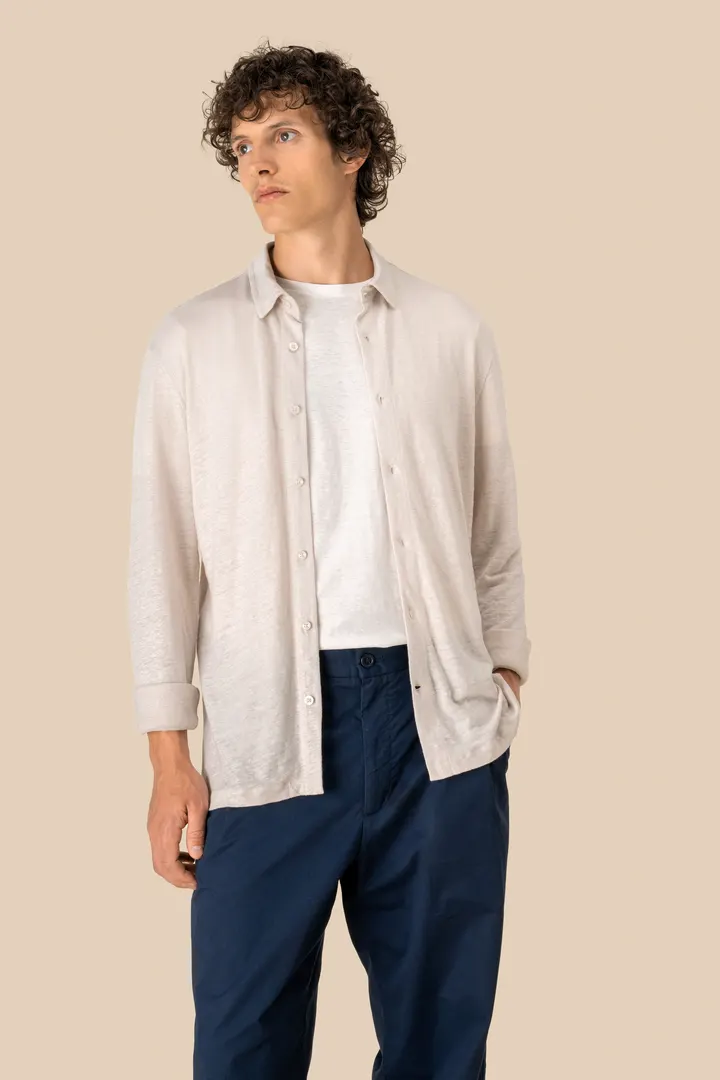 Chemise en lin homme 7