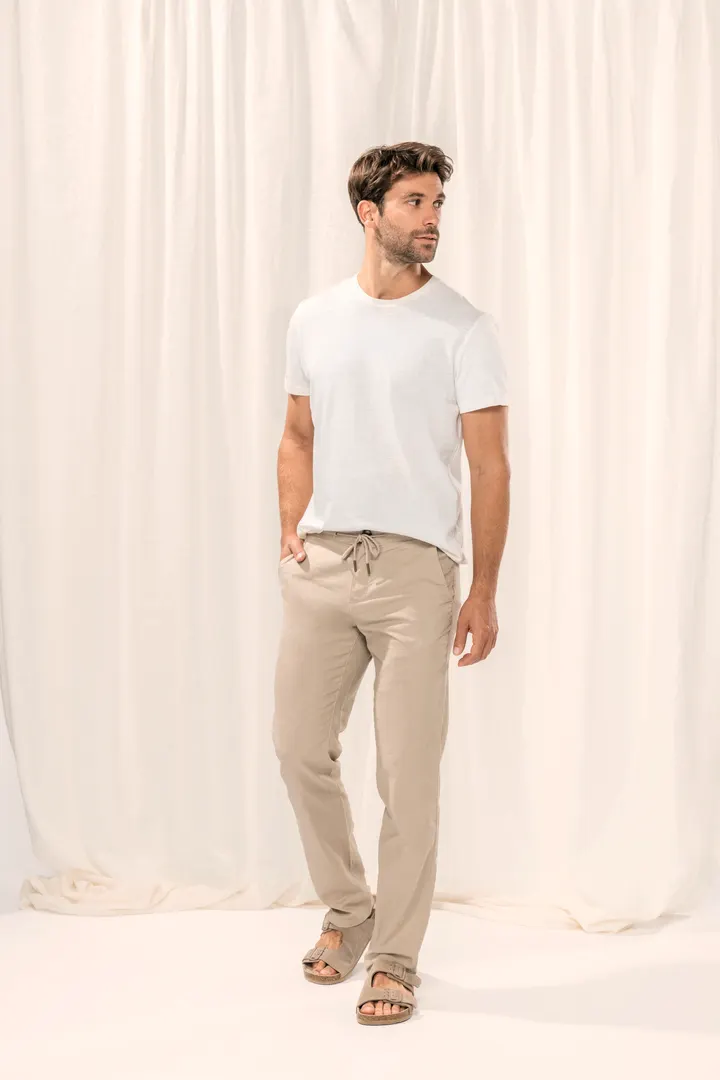 Umweltfreundliche Herrenhose aus Bio-Leinen und Bio-Baumwolle 7
