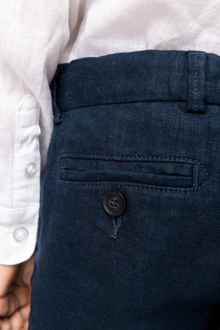 Bermuda-Shorts aus Leinen für Jungen 3
