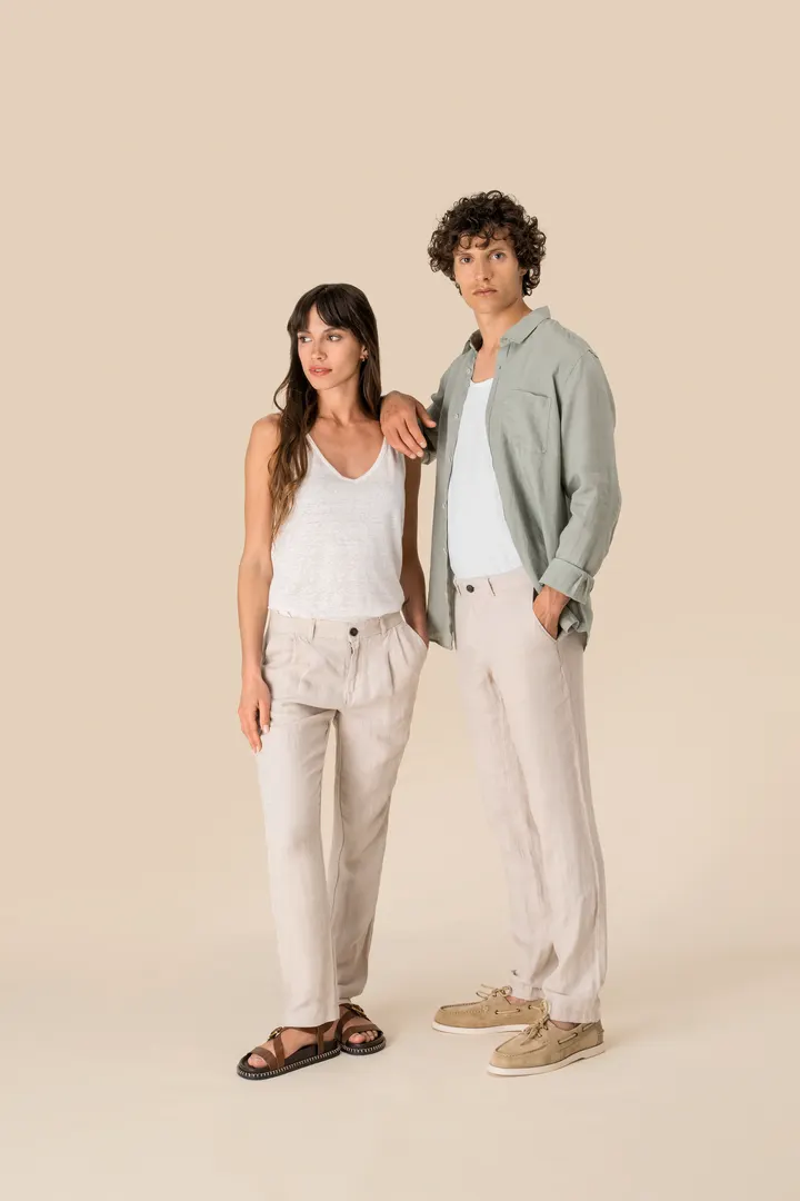 Pantalon en lin homme 11
