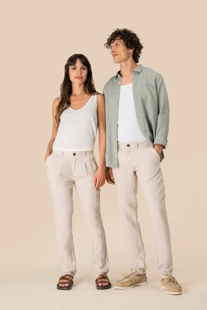 Pantalon en lin homme 12