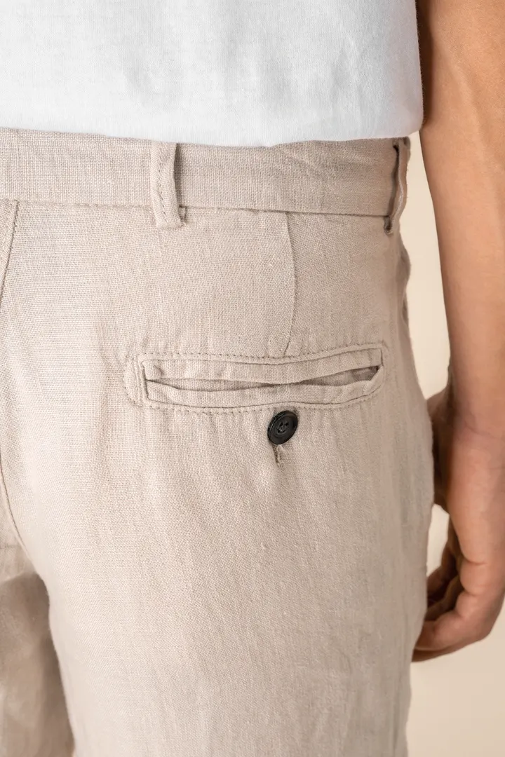 Pantalon en lin homme 7