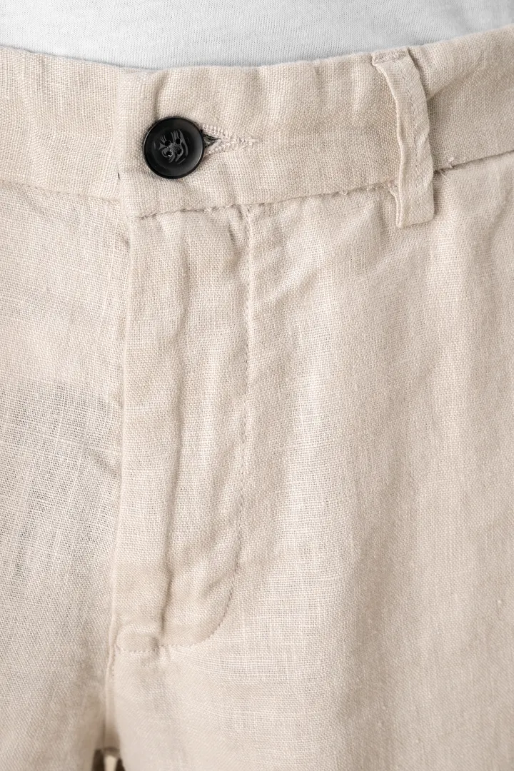 Bermuda-Shorts aus Leinen für Herren 5