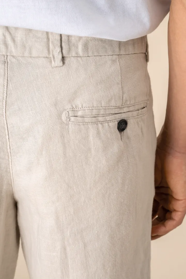 Bermuda-Shorts aus Leinen für Herren 8