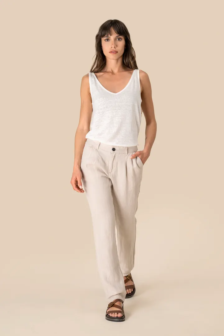 Leinenhose für Damen 2