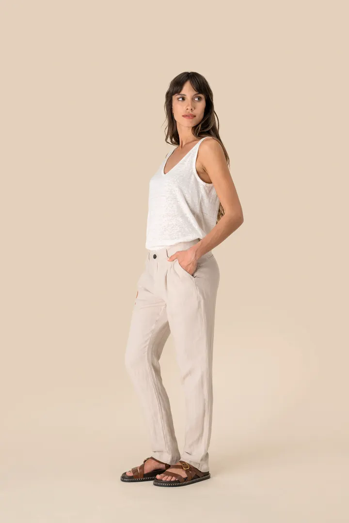 Leinenhose für Damen 3