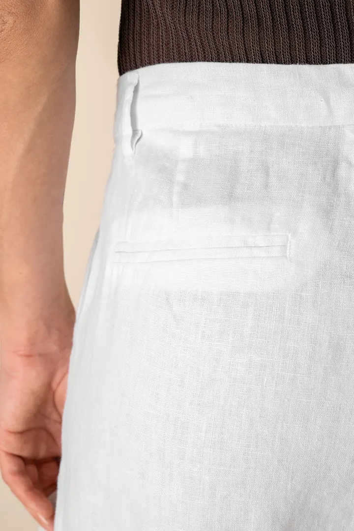 Leinenshorts für Damen 7