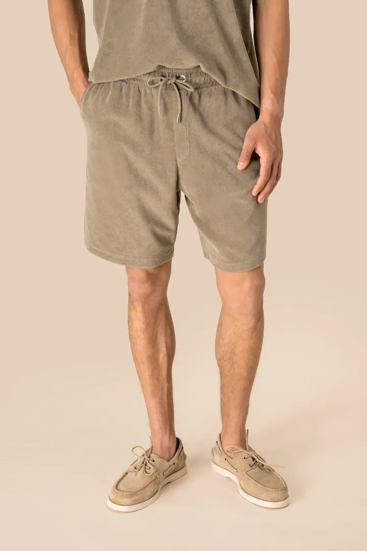 Short écoresponsable en éponge homme 1