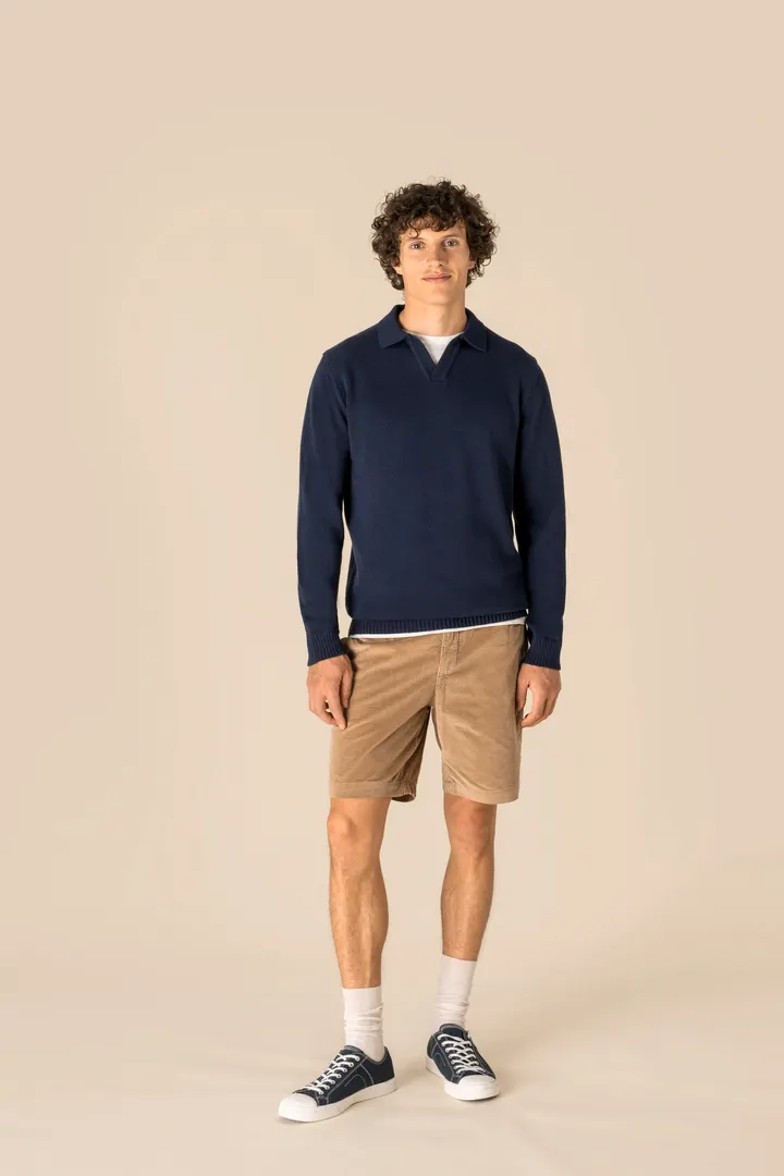Short écoresponsable en velours côtelé homme 2