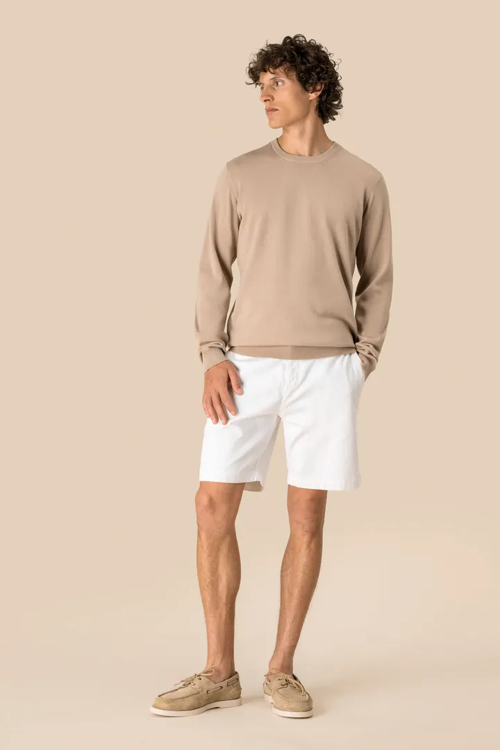 Pull écoresponsable à col rond homme 1