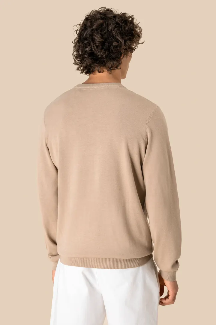 Pull écoresponsable à col rond homme 5