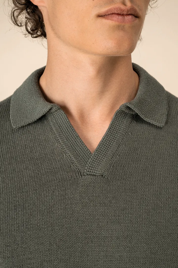 Pull homme à col polo 7