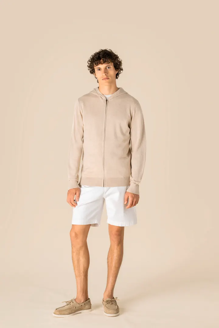 Pull écoresponsable à capuche en lyocell homme 2