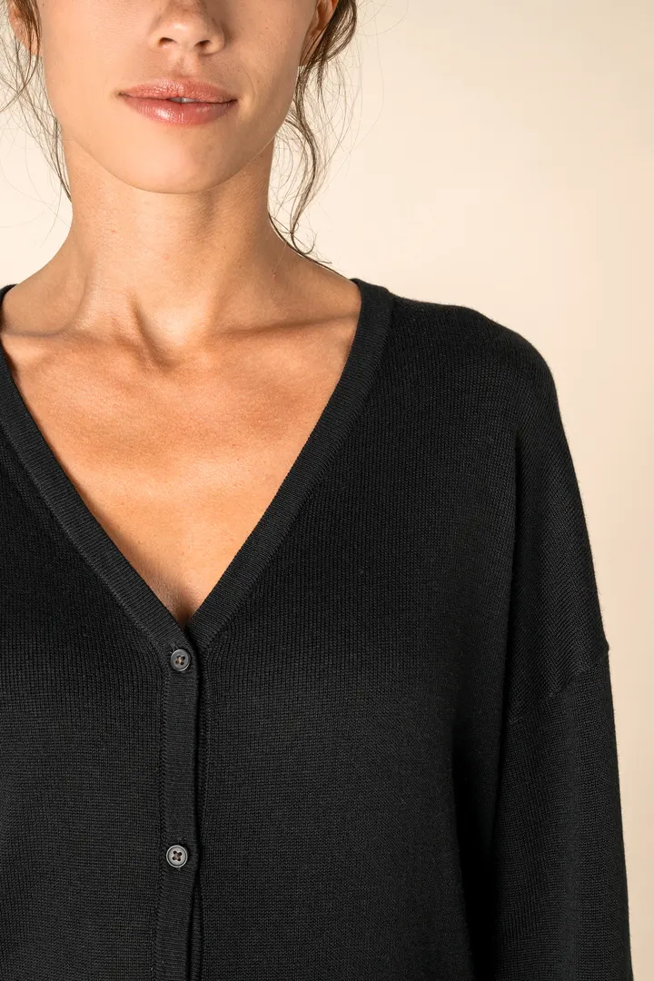 Cardigan écoresponsable en lyocell femme 5