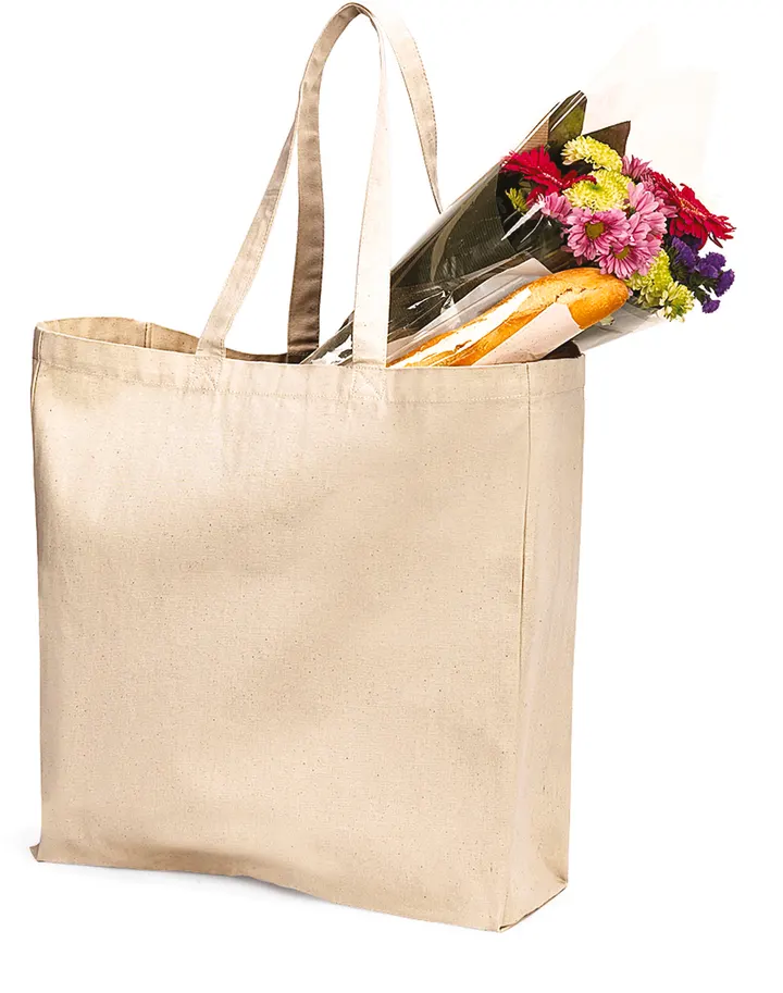 Sac toile coton shopping 2
